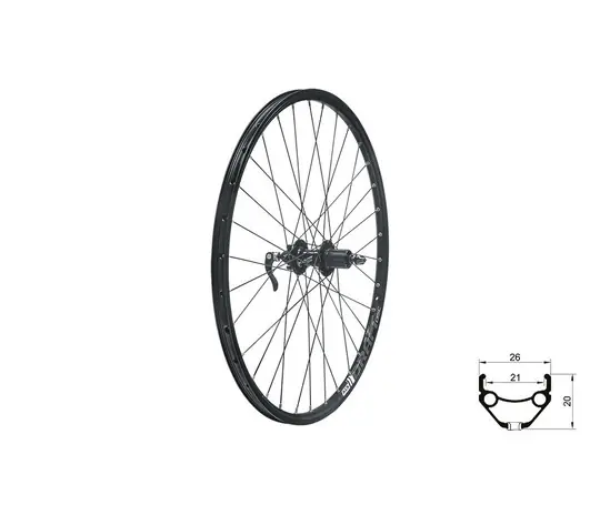 Bestseller KOŁO 26 T KEL DRAFT DSC 32H 8/10 CZ