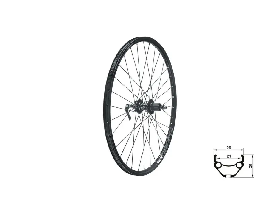 Nie przegap KOŁO 27.5 T 8-10B KEL DRAFT DSC CZA