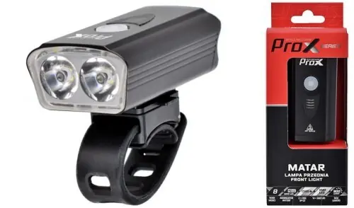 LAMPA P PROX MATAR 900LM USB CZA Wybór klientów