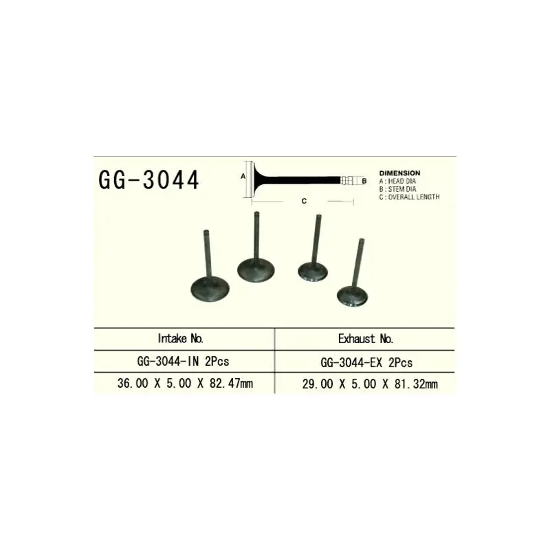 Cena promocyjna VESRAH ZAWÓR WYDECHOWY SUZUKI DRZ 400 ‘00- ‘13, LTZ 400 ‘03- ‘13 (2 NA POJAZD) (OEM 12005-S004,12912-29F00) (1SZT.) (MADE IN
