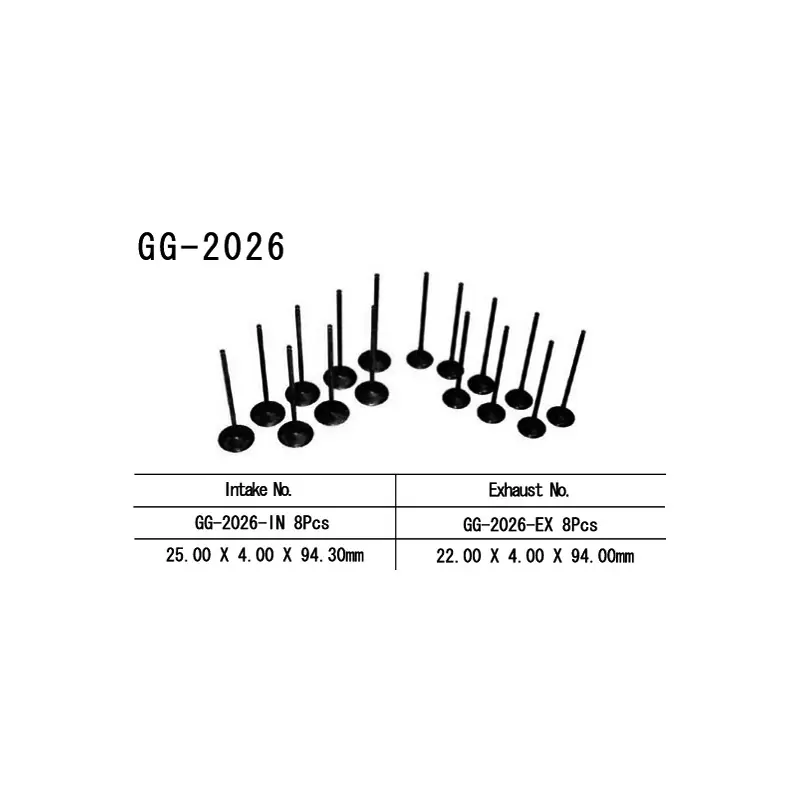 Do wyczerpania zapasów VESRAH ZAWÓR SSĄCY YAMAHA YZF R6 99-02 (OEM 20S-12111-00,5EB-12111-00,5EB-12111-10) (1SZT.) (MADE IN JAPAN)