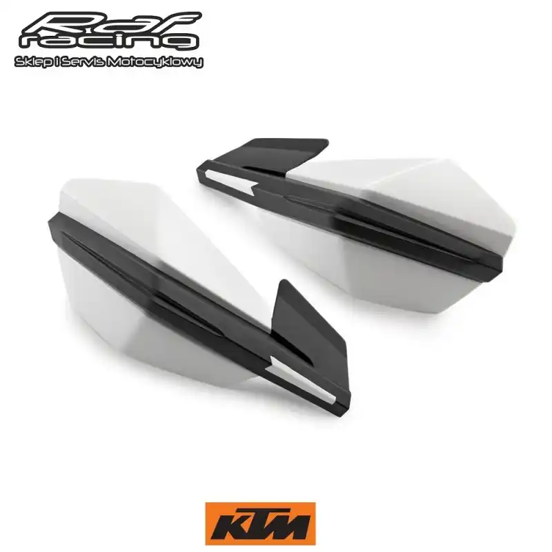 Tylko dziś KTM Osłony dłoni listki kolor biały 7810297915028