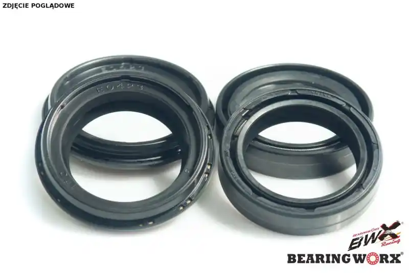 POPRAWIC BWX Komplet uszczelniaczy zawieszenia 45x57x11 Honda CBR CR GL VT VTX Kawasaki VN Suzuki RM GSX-R VL 89-17 (56-139) Szybka wysyłka