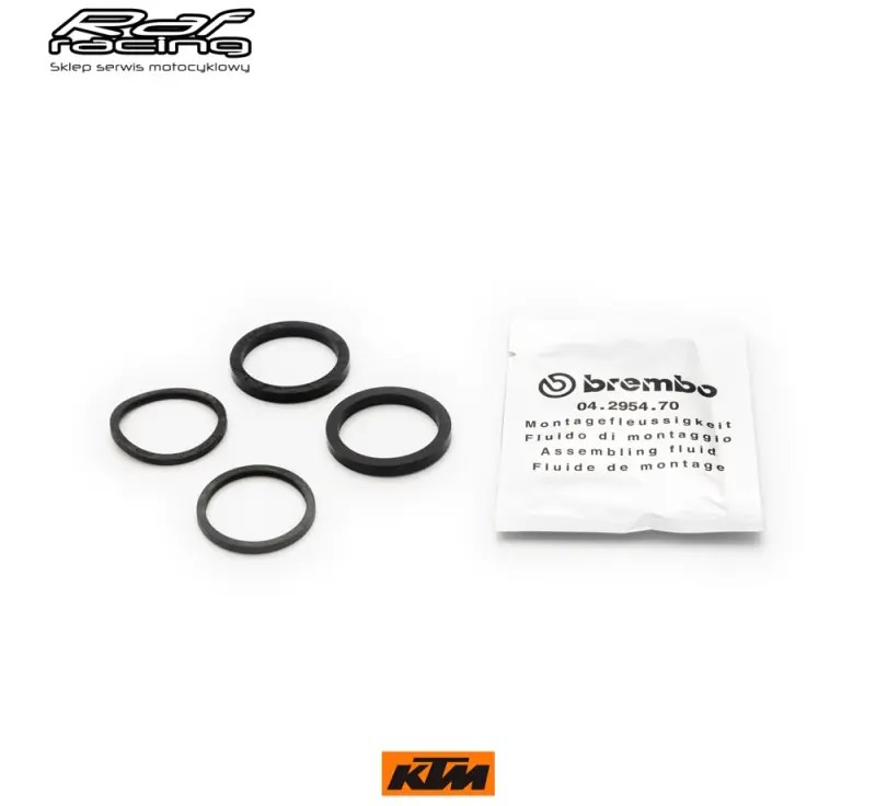 Tylko do końca tygodnia KTM Uszczelniacze tłoczka zacisku hamulcowego Brembo 24mm SX EXC-F SX-F XC XC-F 125/150/250/300/450/500 09-22 77013021000