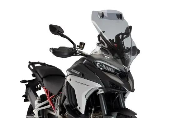 Szyba turystyczna PUIG do Ducati Multistrada V4 S 21-25 z deflektorem Do wyczerpania zapasów