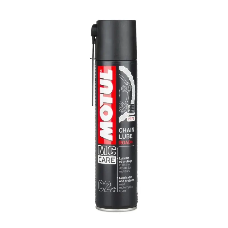 Smar do łańcucha Motul C2+ Chain Lube ROAD+ 400ml biały Darmowy zwrot
