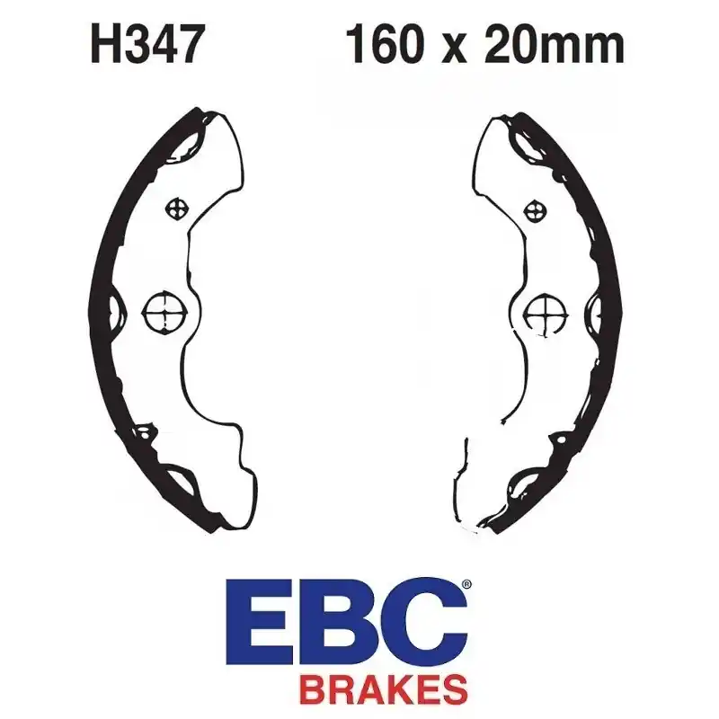 Szczęki hamulcowe EBC H347 Honda TRX 300/350/400/450/500/650 88-07 Szybka wysyłka