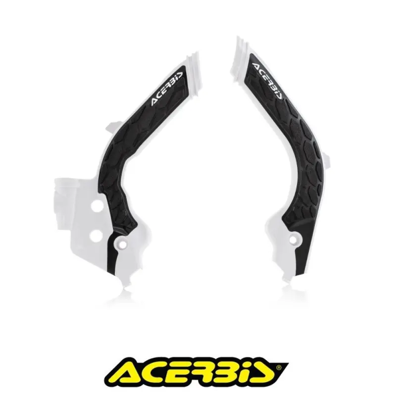 Acerbis Osłony ramy X-Grip Husqvarna FC TC FE TE FC TX 125/150/250/300/350/450/501 19-23 kolor biały-czarny Bezpieczne zakupy