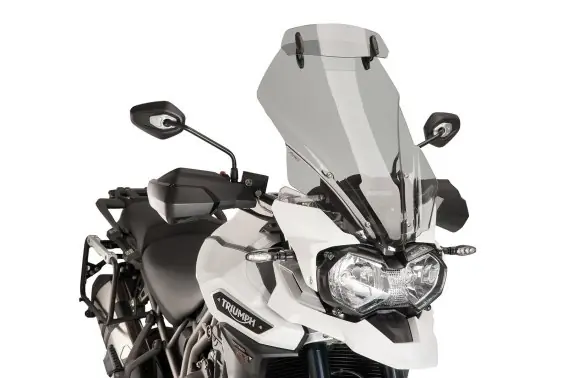 Nowy Szyba turystyczna PUIG Triumph Tiger Explorer 1200 16-17 z deflektorem