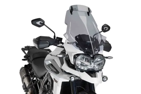 Wyjątkowa oferta Szyba turystyczna PUIG Triumph Tiger Explorer 1200 18-21 z deflektorem