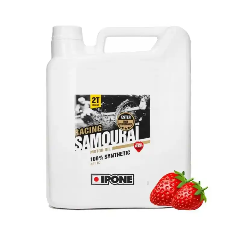 Olej do mieszanki 2T Ipone Samourai 5L truskawka Premium
