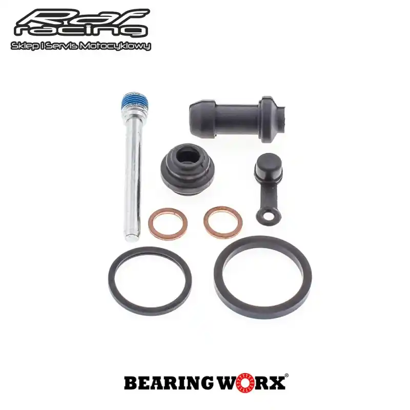 BWX Zestaw naprawczy zacisku tył Honda CR XR Yamaha WRF YZF YZ Kawasaki KX KLX Suzuki RM DRZ 125/250/300/400/600 87-12 przód Beta RR 05-22 (18-3028) Nowy