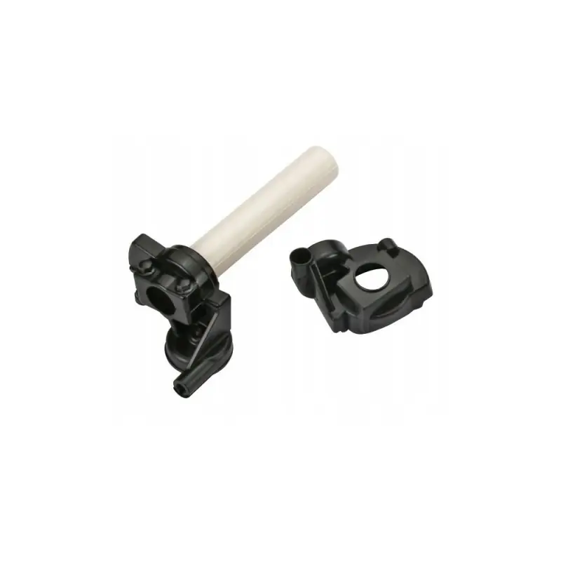 Darmowy zwrot Accel Rolgaz 2T gwint 8mm + osłona gumowa Honda CR Kawasaki KX Yamaha YZ 125/250 90-14