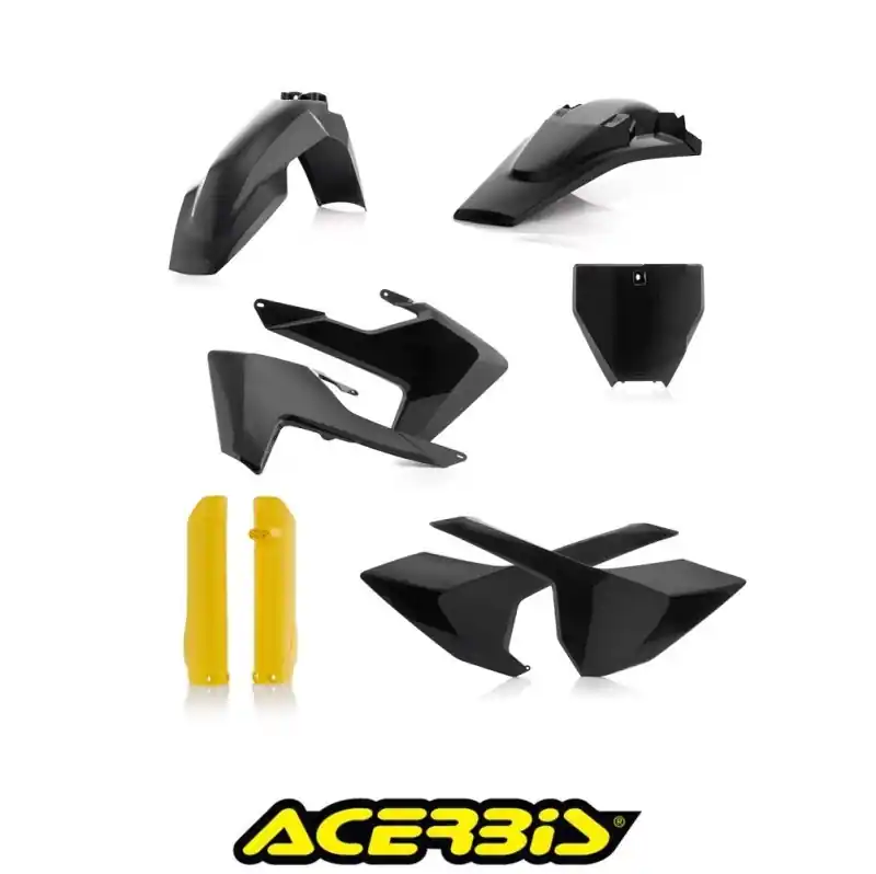 Acerbis Komplet plastików Rockstar Husqvarna TC FC 125/250/300/350/450 16-18 czarno-żółte Taniej