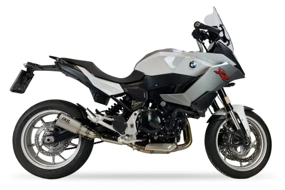 Tłumik IXIL BMW F 900 XR 20-21, typ RC (waga 800 g, długość 230 mm, materiał Inox AISI304, kolor sre Bezpieczne zakupy