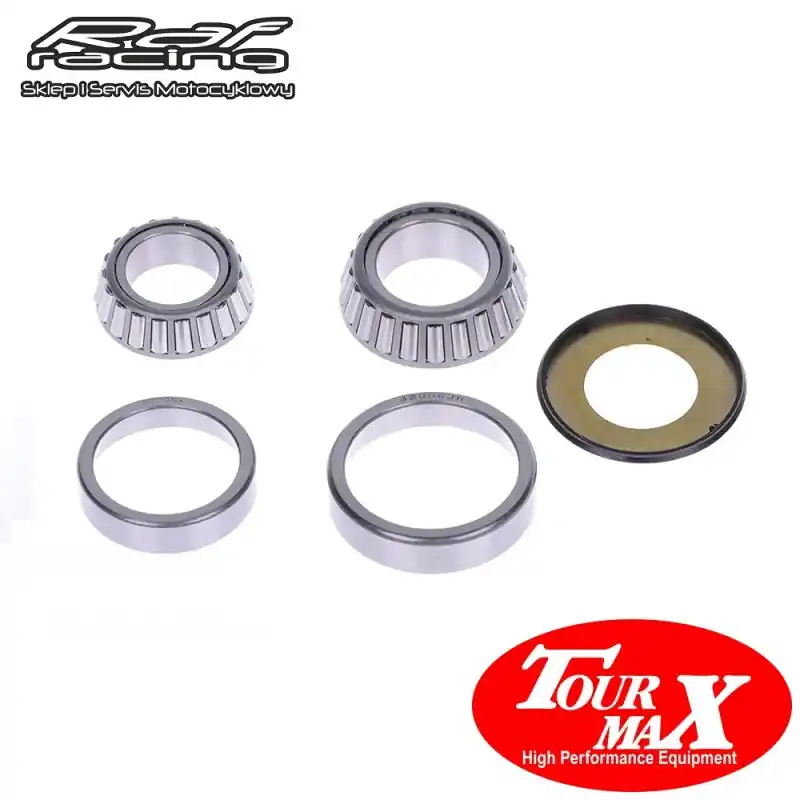 Hit sprzedaży Tourmax Łożyska główki ramy 25x47x15 30x55x17 Honda Suzuki Yamaha (22-1004)