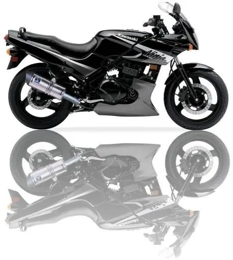 Tłumik IXIL KAWASAKI GPZ 500 / S (EX500) typ SOVE (SLIP ON, RIGHT MUFFLER) Popularny