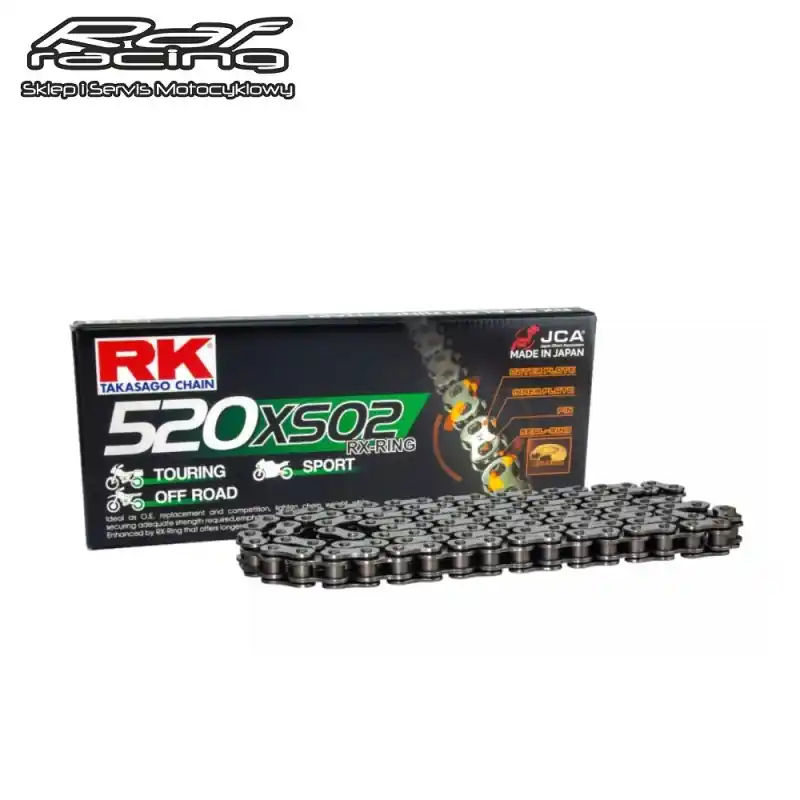 Łańcuch napędowy RK 520XSO2-118 RX-Ring z zakuwką Taniej