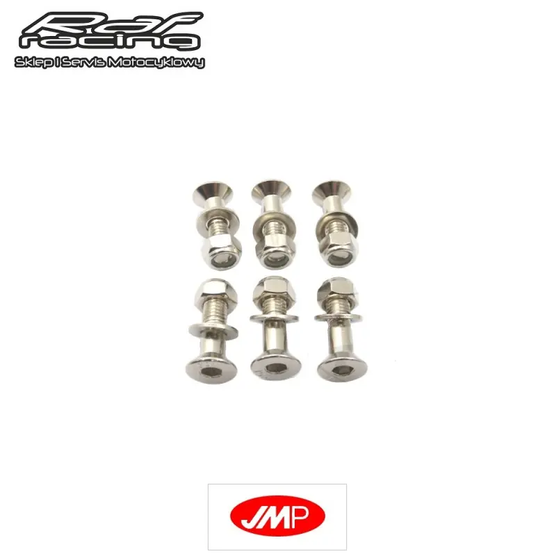 Super okazja JMP Komplet śrub zębatki tył M8x1.25 długość 30mm Yamaha Kawasaki Honda