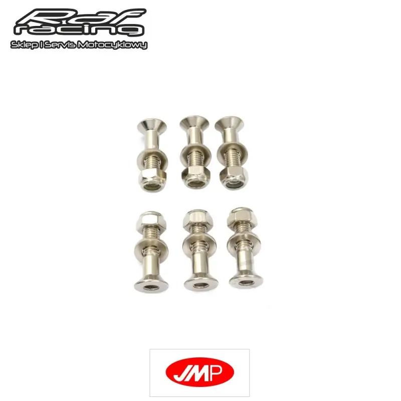 JMP Komplet śrub zębatki tył M8x1.25 długość 34mm Yamaha TT TT-R YZ Husqvarna TE TC WR CR SM 65/80/85/125/250/360/450/510/600 83-25 Ostatnie sztuki