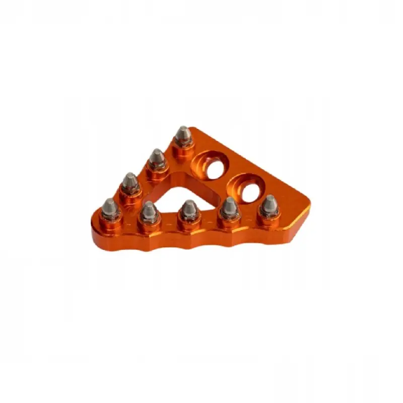 Fm-Parts Stopka dźwigni hamulca tył szeroka pomarańczowa KTM EXC EXC-F SX SX-F Husqvarna TE FE TC FC Gas Gas MC EC 150/250/300/350/450/500 16-23 Tylko dziś