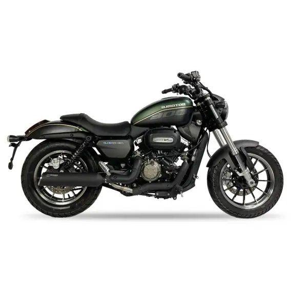Bezpieczna płatność Tłumik IXIL QJ MOTOR SRV300, typ HC1-4B (waga 2500 Gr., długość 400 mm., materiał Inox AISI304, kolor Black painted) SLIP ON