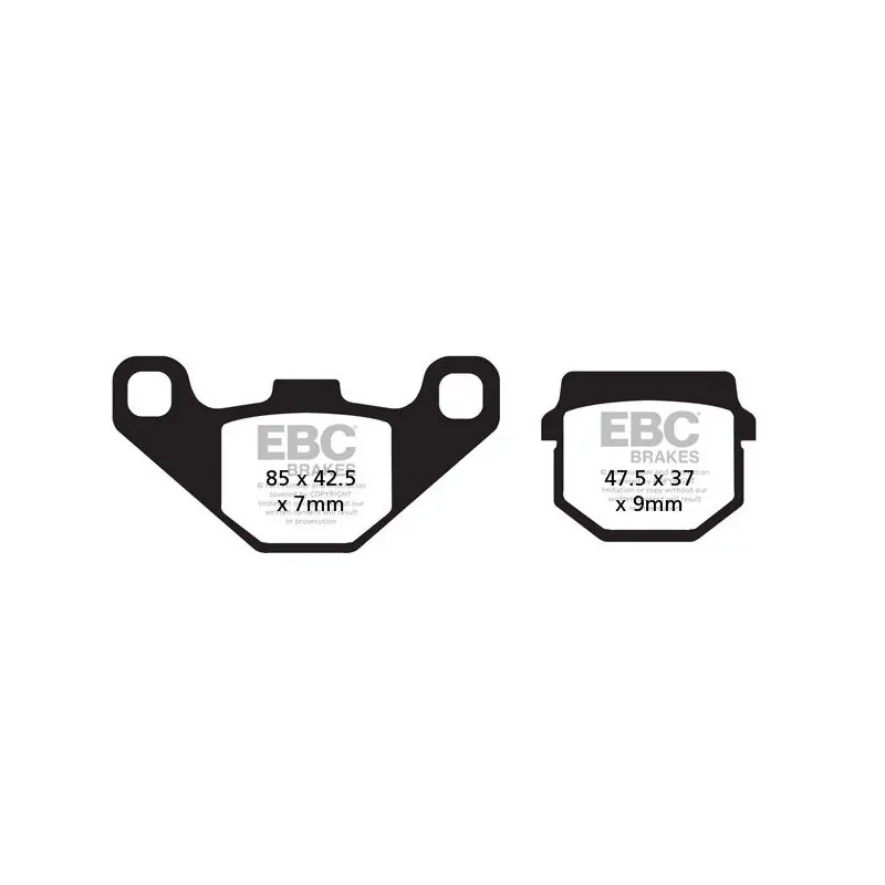 EBC Klocki hamulcowe FA083R Kawasaki Aprilia Derbi Peugeot Sherco Rieju Suzuki Yamaha Promocja