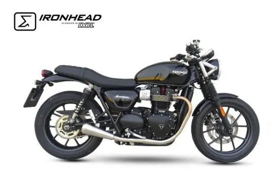 Oferta Tłumik IXIL TRIUMPH STREET TWIN 16-18 typ OVC11SS (SLIP ON, LEFT MUFFLER)