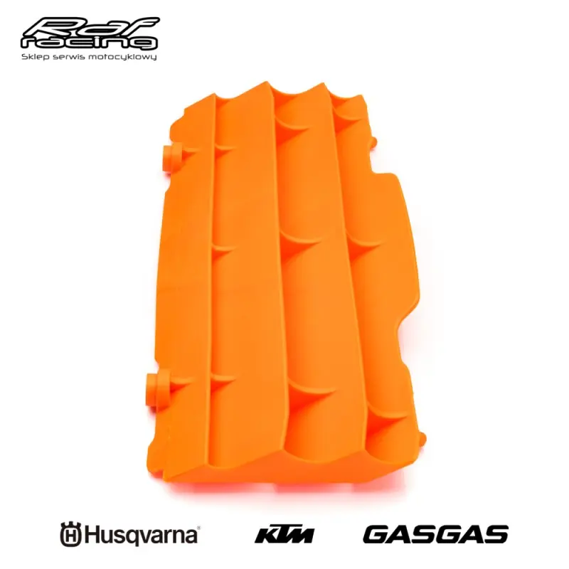 Bezpieczne zakupy KTM Kratka osłona chłodnicy lewa/prawa pomarańczowa EXC SX-F 125/250/300/350/450/500 11-16 7733503400004