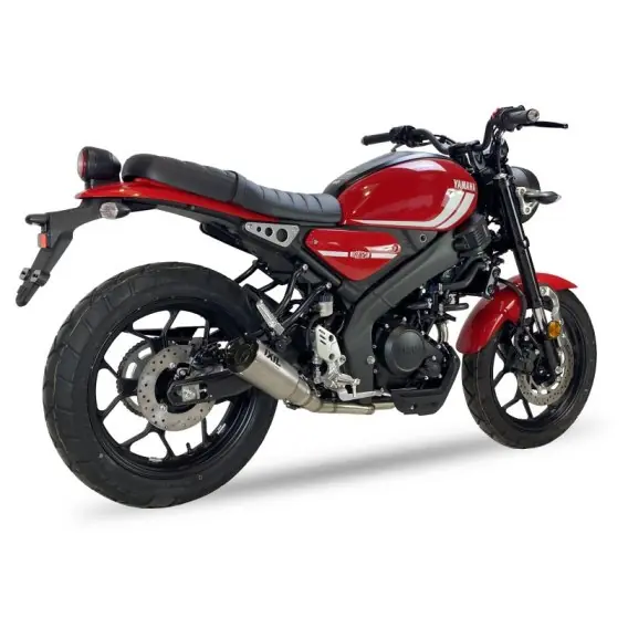 Ograniczona ilość Tłumik IXIL YAMAHA XSR 125 2021 (RE44), typ RB (waga 900 Gr., długość 230 mm., materiał Inox AISI304, kolor Black painted) FULL