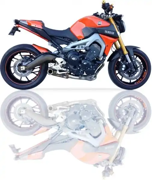 Popularny Tłumik IXIL YAMAHA XSR 900 16-19 (RN43) typ SX1 (FULL SYSTEM)