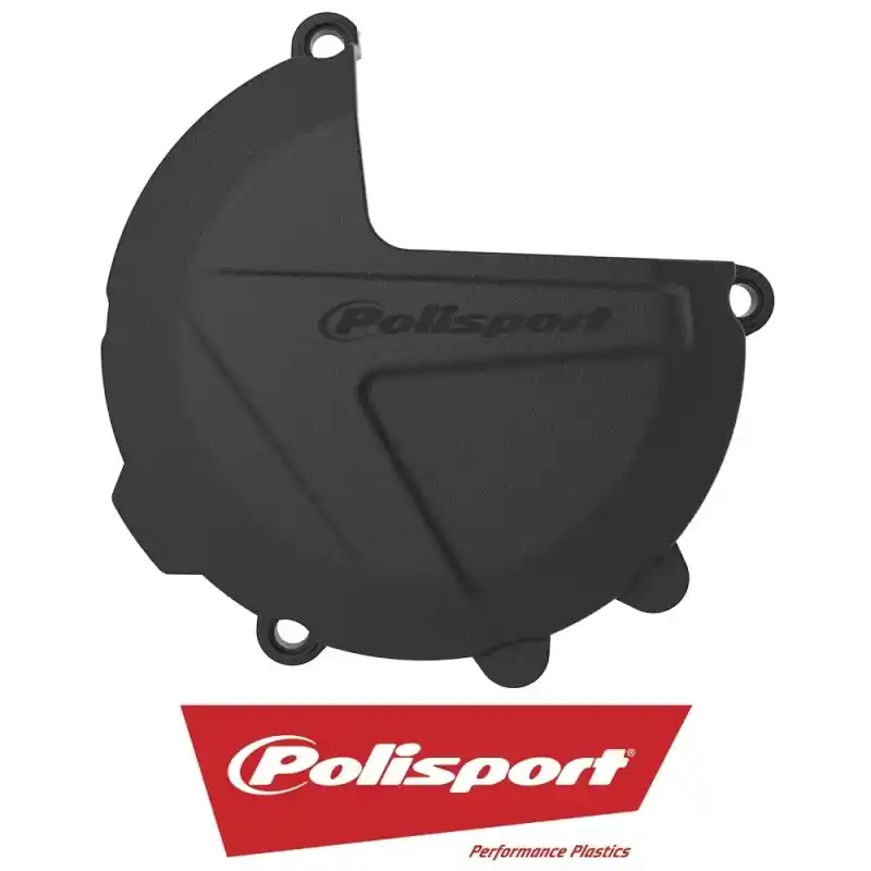 Nowy Polisport Osłona pokrywy sprzęgła KTM EXC XC-W SX 250/300 Husqvarna TE 250/300 17-22 kolor czarny