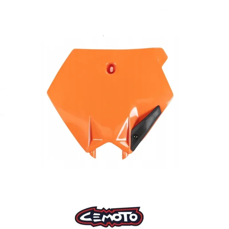 Cena promocyjna CEMOTO Tablica pod numer startowy plastron KTM SX85 04-12 pomarańczowy