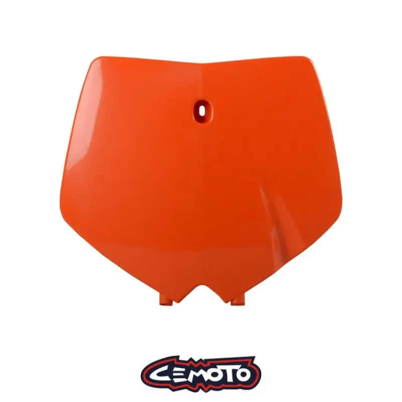 Sprawdź teraz Cemoto Tablica pod numer startowy plastron KTM SX MXC 125/200/250/300/380/520 99-02 pomarańczowy