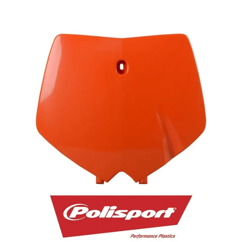Polisport Tablica pod numer startowy plastron KTM SX MXC 125/200/250/300/380/520 99-02 pomarańczowy Nie przegap