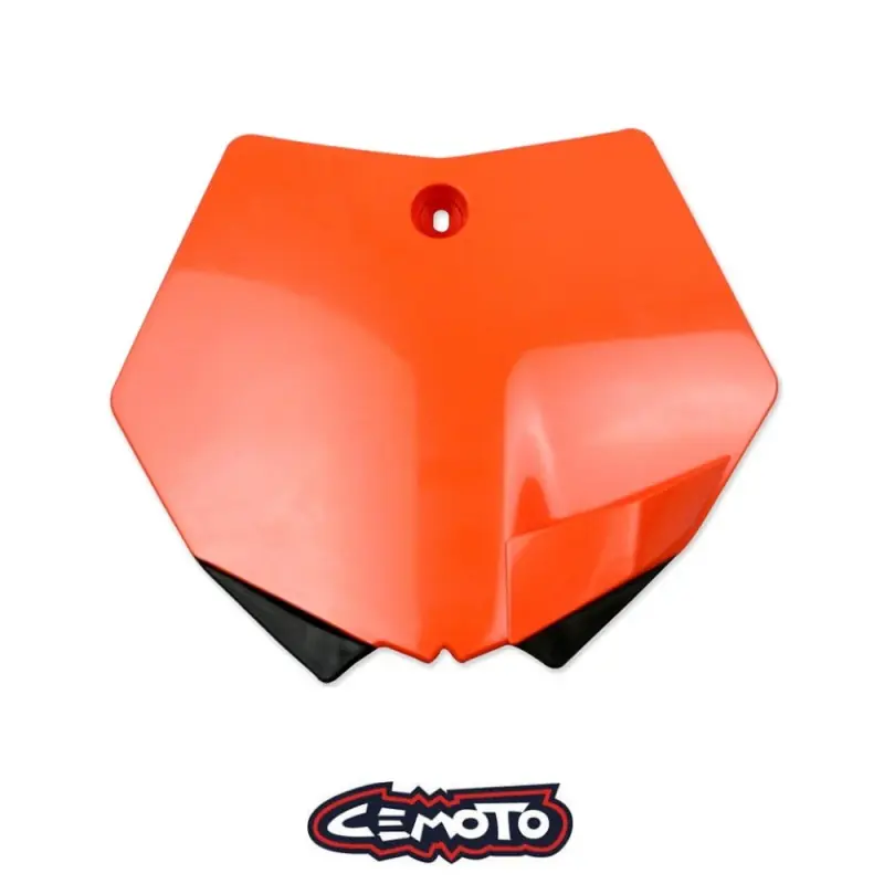 Cemoto Tablica pod numer startowy plastron KTM SX65 09-15 pomarańczowy Do wyczerpania zapasów