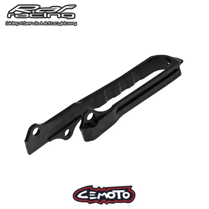 CEMOTO Ślizg łańcucha RM125/250 01-08 RMZ450 05-06 KOLOR CZARNY Hit sprzedaży