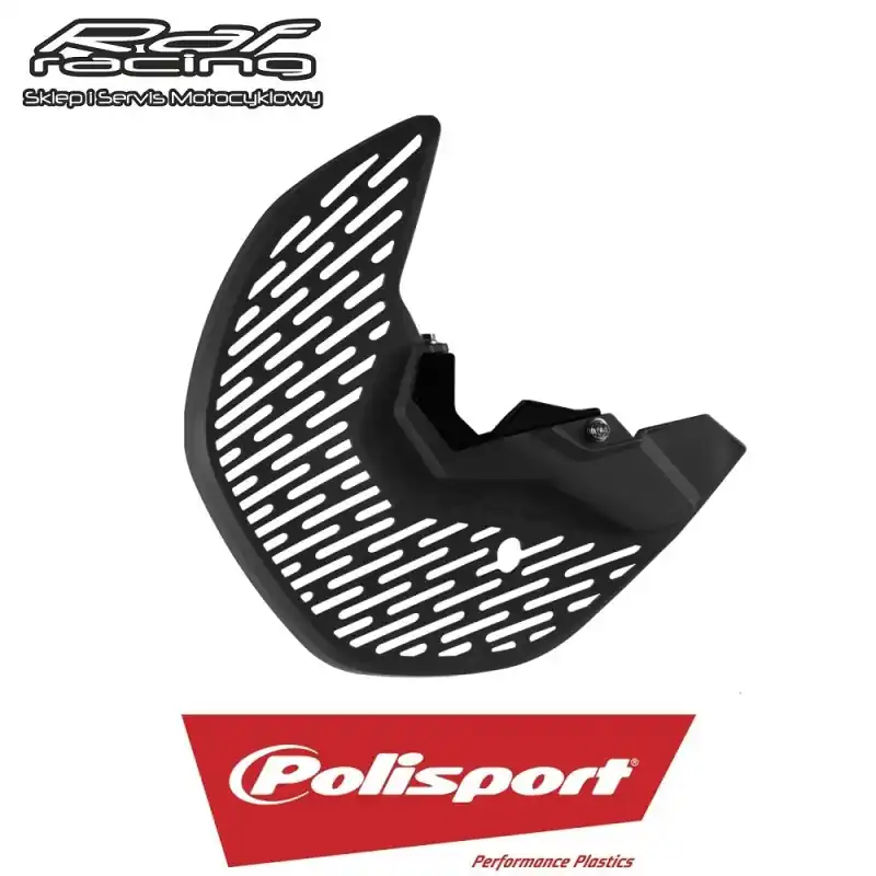 Polisport Osłona tarczy hamulcowej przód Beta RR 125/200/250/300/350/390/430/480 19-24 czarna Łatwy zwrot