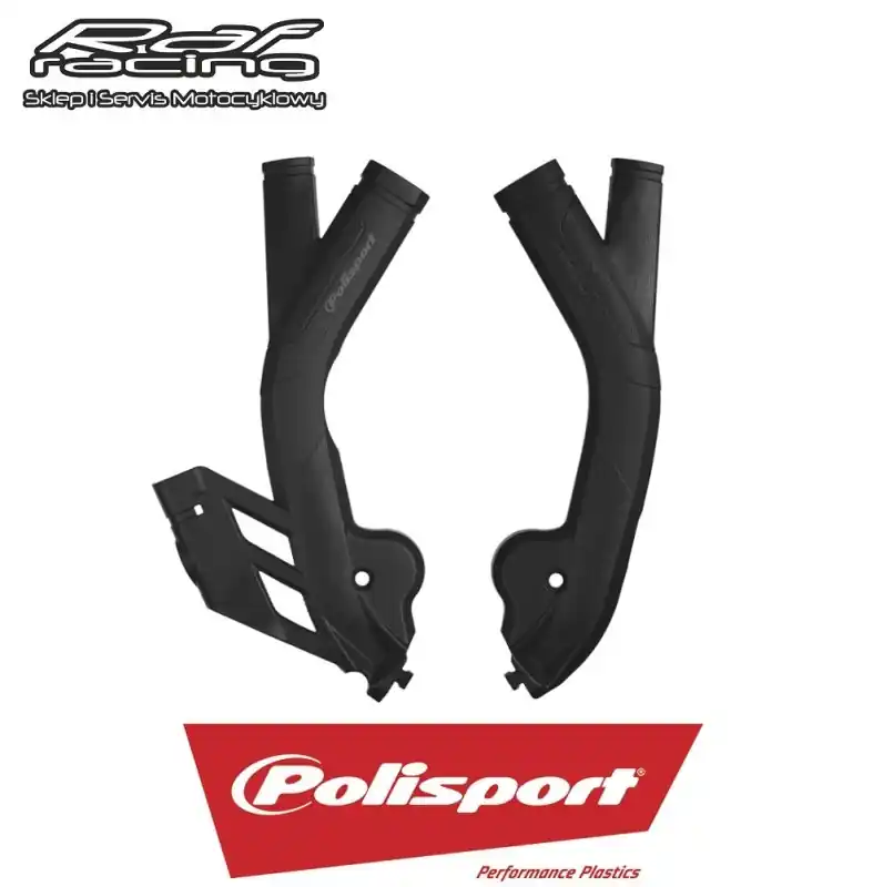 Polisport Osłony ramy Beta RR 50/125/200/250/300/350/390/430/480 20-23 czarne Nowy