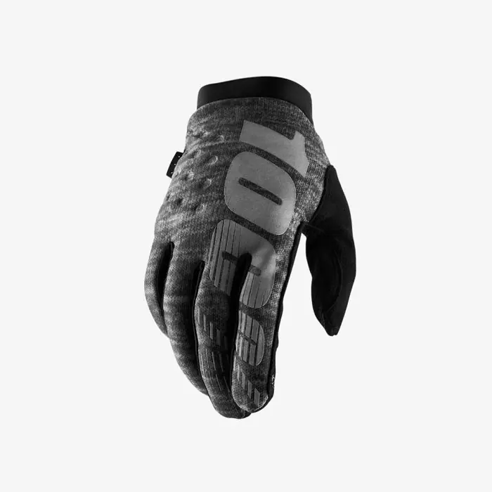 100 PROCENT RĘKAWICE CROSS/ENDURO BRISKER SOFTSHELL KOLOR SZARY/CZARNY ROZMIAR XL STARY KOD 10016-007-13 Szybka wysyłka