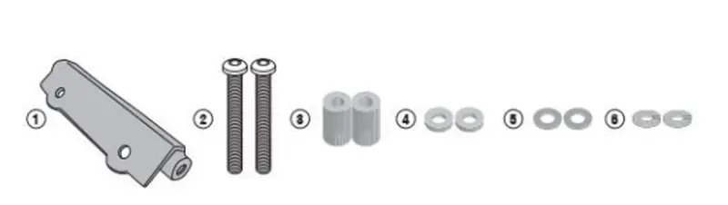 KAPPA ADAPTER DO ZAMONTOWANIA STELAŻA BOCZNEGO KLR1161 BEZ UŻYCIA STELAŻA CENTRALNEGO KR1161 Zniżka
