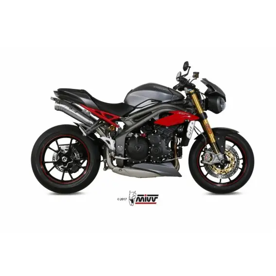 TŁUMIK MIVV TRIUMPH SPEED TRIPLE AT016LGX Szybka dostawa