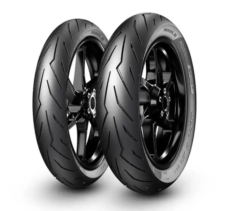 PIRELLI OPONA 80/90-17 DIABLO ROSSO SPORT 44S M/C TL PRZÓD/TYŁ DOT 44-45/2024 Hit cenowy