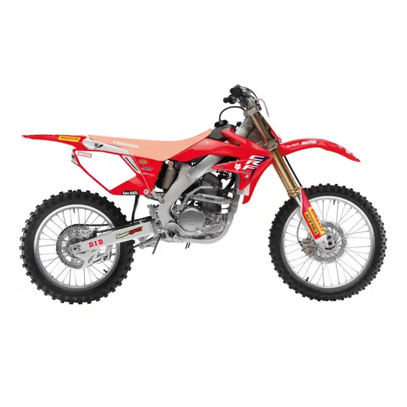 Nie przegap BLACKBIRD KOMPLET NAKLEJEK (OKLEIN) HONDA CRF 250R ‘04-‘09, CRF 250X ‘04-‘21 REPLICA TEAM HRC