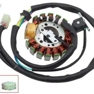 BRONCO 2024/10 UZWOJENIE ALTERNATORA STATOR YAMAHA YFM 350 WOLVERINE ‘95-‘99 (OEM 4KB-85510-10; 4KB-85510-11; 4KB-85510-12) Ograniczona ilość