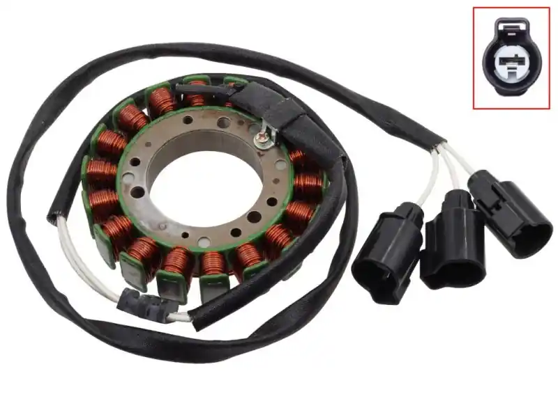 Dostępne od ręki BRONCO 2024/10 UZWOJENIE ALTERNATORA STATOR KAWASAKI KVF 750 BRUTE FORCE ‘08-‘11, KRF 750 TERYX ‘08-‘12 (OEM 21003-0071; 21003-0077; 21003-0099)