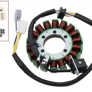 BRONCO 2024/10 UZWOJENIE ALTERNATORA STATOR SUZUKI LT-R 450 / Z ‘06-‘09 (OEM 32101-45G10; 32101-45G00; 32101-45G11) Wyprzedaż
