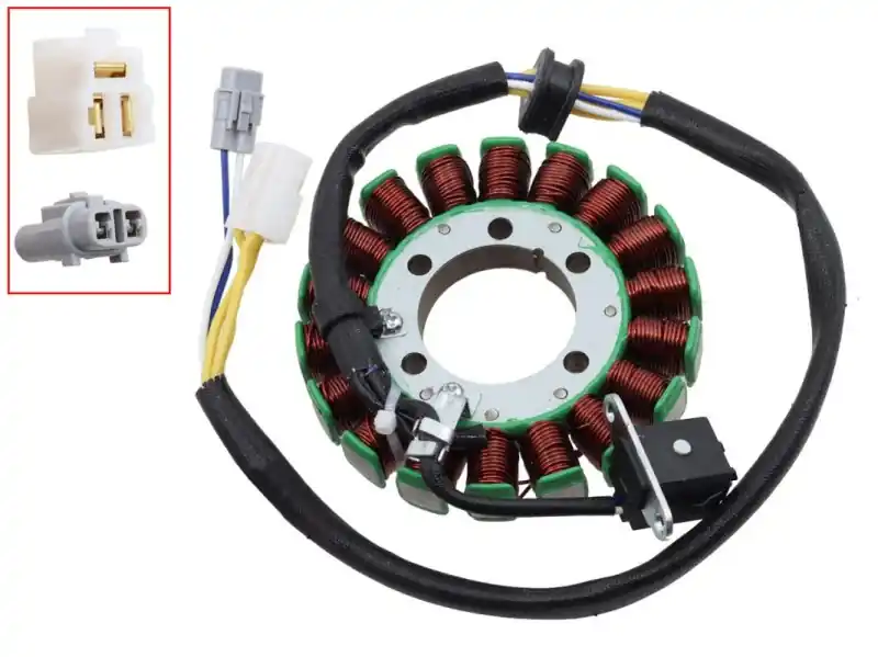 BRONCO 2024/10 UZWOJENIE ALTERNATORA STATOR SUZUKI LT-R 450 / Z ‘06-‘09 (OEM 32101-45G10; 32101-45G00; 32101-45G11) Wyprzedaż