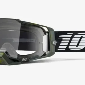 100 PROCENT GOGLE ARMEGA SOLEDAD - CLEAR LENS - KOLOR CZARNY/ZIELONY SZYBKA PRZEŹROCZYSTA Dodaj do koszyka