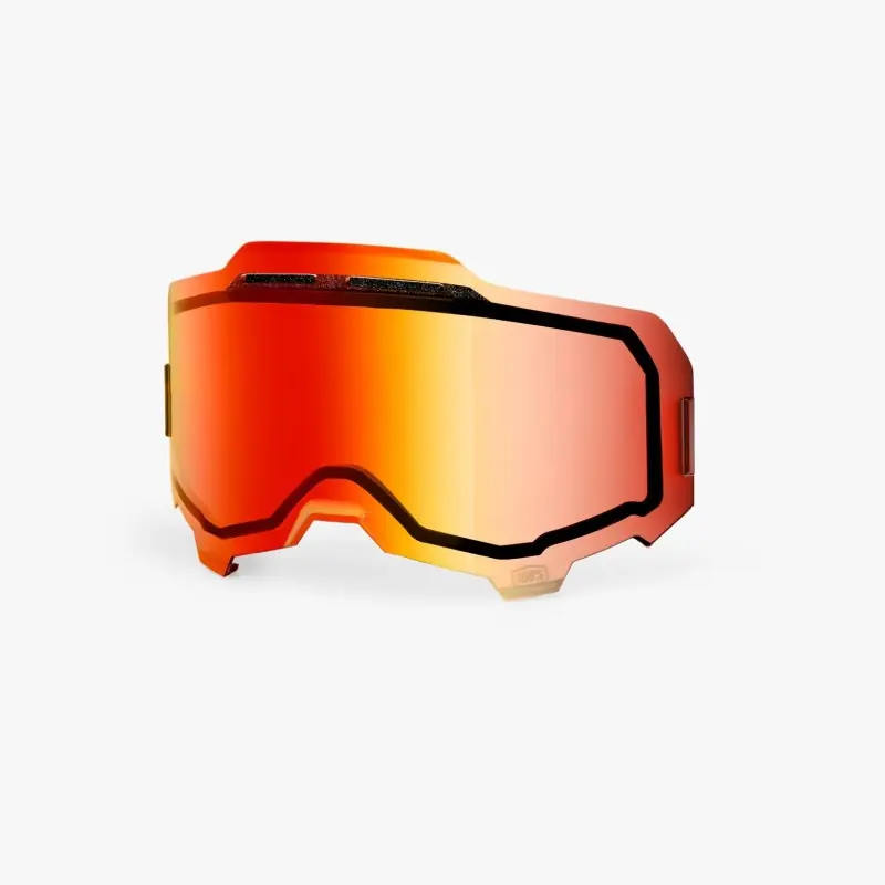 Bezpieczna płatność 100 PROCENT ARMEGA / ARMATIC REPLACEMENT DUAL PANE VENTED MIRROR RED LENS - SZYBA/SZYBKA/SZYBKA PODWÓJNA WENTYLOWANA DO GOGLI ARMEGA / ARMATIC KOLOR CZERWONE LUSTRO